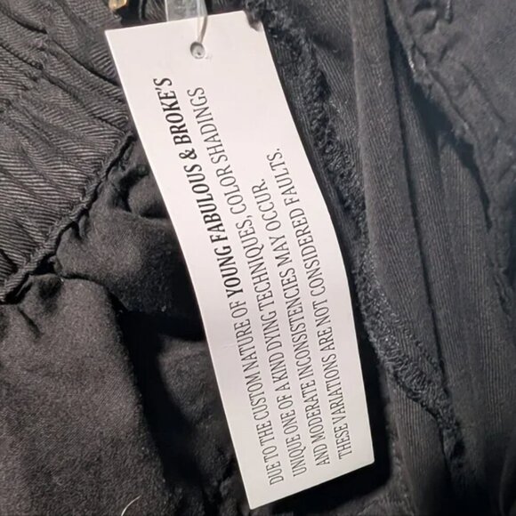 Young Fabulous & Broke Navy Wide-Leg Pants - Picture 12 of 15